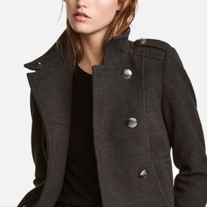 Nautica Wiol Women's Dark Gray/Black Trench Coat 1st Photo For Fun